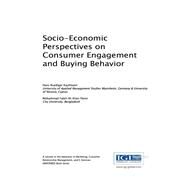Socio-economic Perspectives on Consumer Engagement and Buying Behavior by Kaufmann, Hans Ruediger; Panni, Mohammad Fateh Ali Khan, 9781522521396