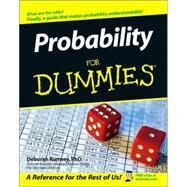 Probability For Dummies by Rumsey, Deborah J., 9780471751410