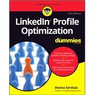 Linkedin Profile Optimization for Dummies by Serdula, Donna, 9781119651420