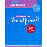 Mas Practica en Espanol! : Level 1 by McDougal; Littell, 9780618661428