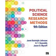 Political Science Research Methods by Johnson, Janet Buttolph; Reynolds, H. T.; Mycoff, Jason D., 9781544331430