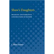 Shaw's Daughters by Gainor, J. Ellen, 9780472751433