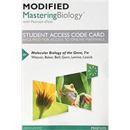 Modified Mastering Biology with Pearson eText -- Standalone Access Card -- for Molecular Biology of the Gene by Watson, James D.; Baker, Tania A.; Bell, Stephen P.; Gann, Alexander; Levine, Michael; Losick, Richard, 9780321911438