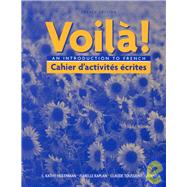 Workbook for Voila!: An Introduction to French, 4th by Heilenman, L. Kathy; Kaplan, Isabelle; Toussaint Tournier, Claude, 9780838411438