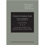 Constitutional Law(American Casebook Series) by Choper, Jesse H.; Dorf, Michael C.; Fallon, Jr., Richard H.; Schauer, Frederick, 9781685611439