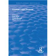 Criminal Legal Doctrine by Rush, Peter; McVeigh, Shaun; Young, Alison, 9781138331440