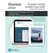 Pearson eText for Principles of Risk Management and Insurance -- Combo Access Card by Rejda, George E.; McNamara, Michael, 9780135641446