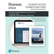 Pearson eText for Principles of Risk Management and Insurance -- Combo Access Card by Rejda, George E.; McNamara, Michael, 9780135641446