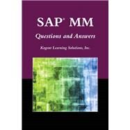SAP MM Questions and Answers by Kogent Learning Solutions, Inc., 9780763781446