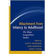 Attachment from Infancy to Adulthood The Major Longitudinal Studies by Grossmann, Klaus E.; Grossmann, Karin; Waters, Everett, 9781593851453