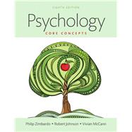 Psychology Core Concepts by Zimbardo, Philip G.; Johnson, Robert; McCann, Vivian, 9780134191454