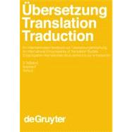 Ubersetzung/Translation/Traduction by Kittel, Harald; Frank, Armin Paul; Greiner, Norbert; Hermans, Theo; Koller, Werner, 9783110171457