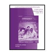 Working Papers for Gilbertson/Lehman/Gentene's Fundamentals of Accounting: Course 2, 10th by Gilbertson, Claudia B.; Lehman, Mark W.; Harmon-Gentene, Debra, 9781111581459