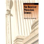 The Basics of Paralegal Studies by Goodrich, David Lee, 9780131121461