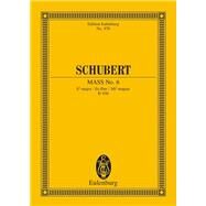 Mass 6 D. 950 Efl Maj. by Schubert, Franz (COP), 9783795761462