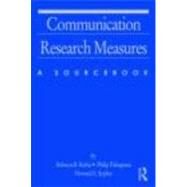 Communication Research Measures: A Sourcebook by Rubin; Rebecca B., 9780415871464