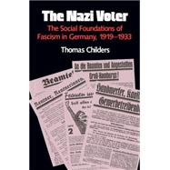 The Nazi Voter by Childers, Thomas, 9780807841471