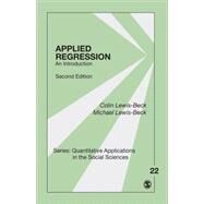Applied Regression by Lewis-beck, Colin; Lewis-Beck, Michael, 9781483381473