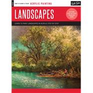 Acrylic Painting: Landscapes Learn to paint landscapes in acrylic step by step by Shropshire, Tom, 9781633221475