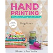 Hand-Printing Studio 15...,Olmsted, Betsy,9781617451478