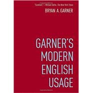 Garner's Modern English Usage by Garner, Bryan, 9780190491482