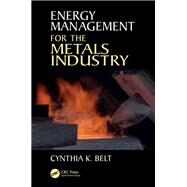 Energy Management for the Metals Industry by Belt,Cynthia K., 9781138441484