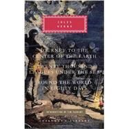 Journey to the Center of the Earth, Twenty Thousand Leagues Under the Sea, Round the World in Eighty Days by Verne, Jules; Farrant, Tim; Frith, Henry, 9780307961488