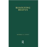 Resolving Hiatus by Casali,Roderic F., 9780815331490
