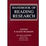 Handbook of Reading Research by Pearson; P. David, 9780805841503