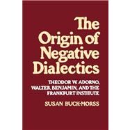 Origin of Negative Dialectics by Buck-Morss, Susan, 9780029051504