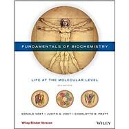 Fundamentals of Biochemistry Fifth Edition WileyPLUS Next Gen Card with Binder Ready Version Set 1 Semester by Voet, 9781119661504