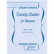 Twenty Studies for Bassoon by Vaulet, Albert; Voxman, H., 9781540001504