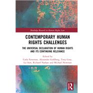 Contemporary Human Rights Challenges by Ferstman, Carla; Goldberg, Alexander; Gray, Tony; Ison, Liz; Nathan, Richard, 9780367481506