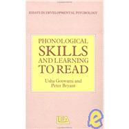 Phonologcial Skills And Learning To Read by Goswami, Usha, 9780863771507