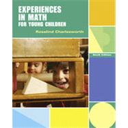 Experiences in Math for Young Children by Charlesworth, Rosalind, 9781111301507