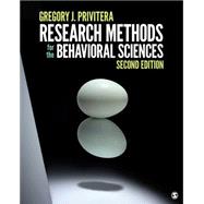 Research Methods for the Behavioral Sciences by Privitera, Gregory J., 9781506341507