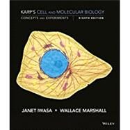 Cell and Molecular Biology: Concepts and Experiments 8e Binder Ready Version + WileyPLUS Learning Space Registration Card by Iwasa, Janet; Marshall, Wallace, 9781119231516