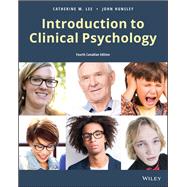Introduction to Clinical Psychology by Hunsley, John; Lee, Catherine M., 9781119301516