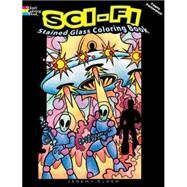 Sci-Fi Stained Glass Coloring Book by Elder, Jeremy, 9780486471518