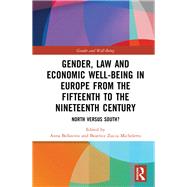 Gender, Law and Economic Wellbeing in Early Modern and Modern Europe by Bellavitis; Anna, 9781138571518