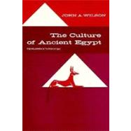 The Culture of Ancient Egypt,Wilson, John A.,9780226901527