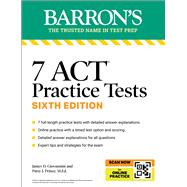 7 ACT Practice Tests, Sixth Edition + Online Practice by Prince, Patsy J.; Giovannini, James D., 9781506291529
