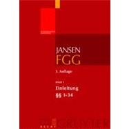 Fgg: Gesetz Uber Die Angelegenheiten Der Freiwilligen Gerichtsbarkeit by Jansen, Paul, 9783899491531