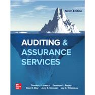 Connect Online Access for Auditing and Assurance Services by William Messier Jr; Steven Glover; Douglas Prawitt, 9781265431532