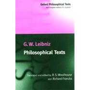 Philosophical Texts by Leibniz, G. W.; Woolhouse, R. S.; Francks, Richard; Woolhouse, R. S., 9780198751533