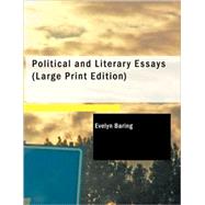 Political and Literary Essays by Baring, Evelyn, 9781437531541