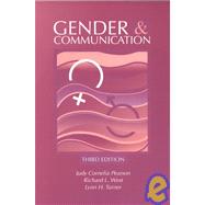 Gender & Communication by Pearson, Judy C.; West, Richard L.; Turner, Lynn H., 9780697201546