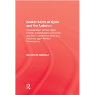 Secret Sects Of Syria by Springett, 9781138981546