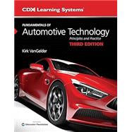 Fundamentals of Automotive Technology, Third Edition, Student Workbook, AND 1 Year Online Access to Fundamentals of Automotive Technology ONLINE by VanGelder, Kirk, 9781284271553