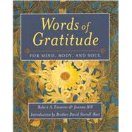 Words of Gratitude for Mind, Body, and Soul by Emmons, Robert A., 9781890151553